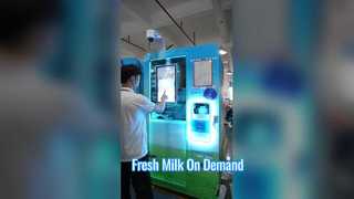 Haloo-Frischmilchautomat | 120 l Milchaufbewahrungssystem, 175 Tassen, großes Fassungsvermögen, automatisch