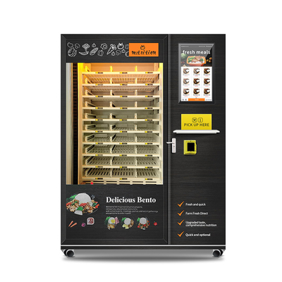 vollautomatischer Automat der warmen Küche der Selbstbedienungs-24h mit Microwellenheizung