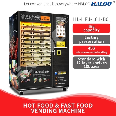 24 Stunden Automat der warmen Mahlzeit mit schneller Heizungsfunktion der Mikrowelle