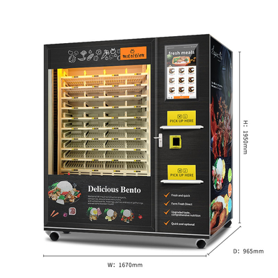Vollautomatische warme Automaten-Mikrowelle der Nahrungsmittelautomaten-warmen Küche