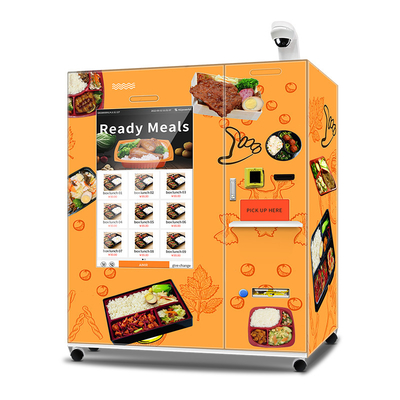 Großer Touch Screen Tiefkühlkost-Automaten-vollautomatischer Tiefkühlkost-Automat mit schneller Heizung 45S