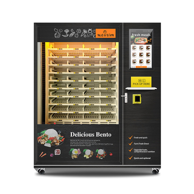 Automat der große Kapazitäts-automatischer Schnellimbiss-Frühstücks-Mahlzeit-Brotdose-warmen Küche mit Microwellenheizung
