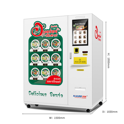Minus 20 Grad Celsiusvorbereitungs-des gefrorenen Mahlzeit-Bento Breakfast Lunch Box Dumplings-Nahrungsmittelautomaten mit schneller Heizungs-Funktion