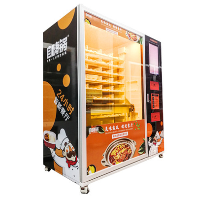 Gefrorener frische Nahrungsmittelmahlzeit-Microwellenheizung kundenspezifischer Automat