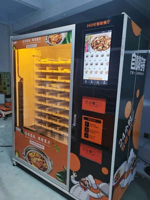 Gefrorener frische Nahrungsmittelmahlzeit-Microwellenheizung kundenspezifischer Automat