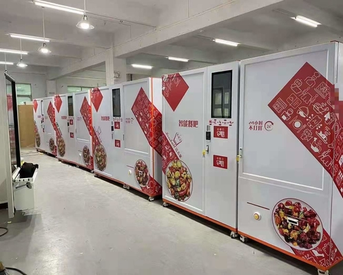 Gefrorener frische Nahrungsmittelmahlzeit-Microwellenheizung kundenspezifischer Automat