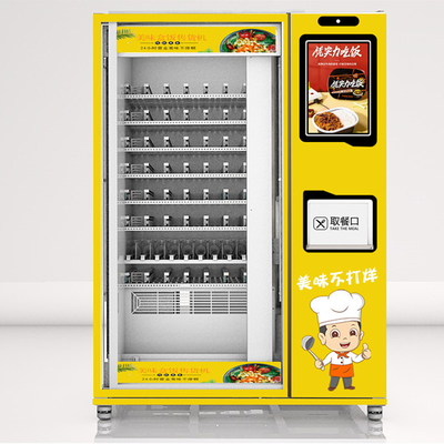 Kundengebundener Kastenverkauf bento Mikrowellenherd des Frühstücksmahlzeit bento Kastenautomaten einzelner