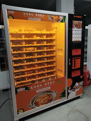 Automatischer Automat der hohen Heizungs-Leistungsfähigkeit Nahrungsmittelmit Mikrowelle