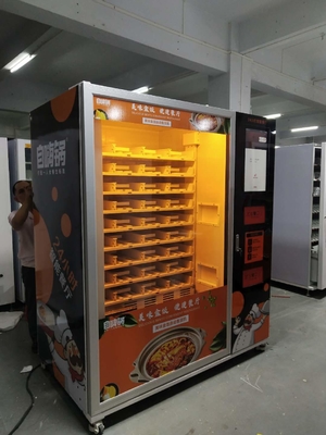 Automatischer Automat der hohen Heizungs-Leistungsfähigkeit Nahrungsmittelmit Mikrowelle