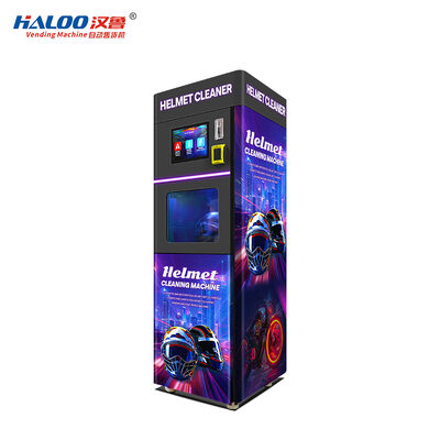 Haloo Automaten Maquina Outdoor Motorrad Helm Reinmaschine Helm Reinigung Vendo Maschine Helm Reinigungsmaschinen