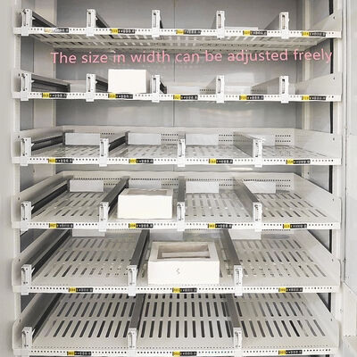 Großkapazität 21,5 Zoll Touchscreen Kuchenverkaufsautomaten mit Farbstahlplatten Schaumrahmen und XY Versandsystem