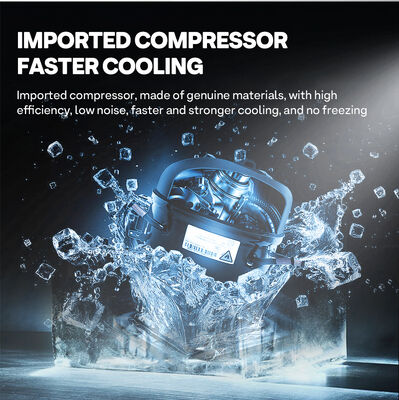 Haloo 21,5-Zoll Getränke- und Snack-Automaten mit 360-Kapazität, defogging Glastür, robust und langlebig