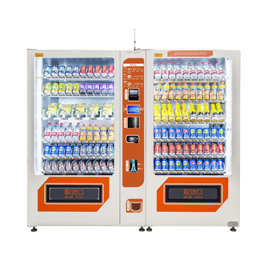 Gekühlter automatischer kalter Getränk-Automat für Getränke und Imbisse