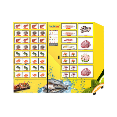 Gekühlte Schließfach-Automaten-Meeresfrüchte-Geburtstags-Kuchen-frische Nahrungsmittelautomaten-Schließfächer