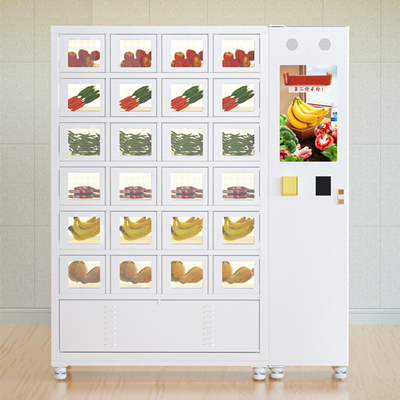 Europäischer Standardexport-abkühlender Schließfach-Automat mit Abkühlung Kreditkartenleser-And 4℃