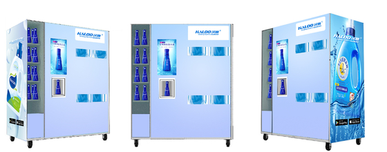 Niedriges Kosten flüssiges Wasser reinigender Nachfüllungs-Autonomie-Automat