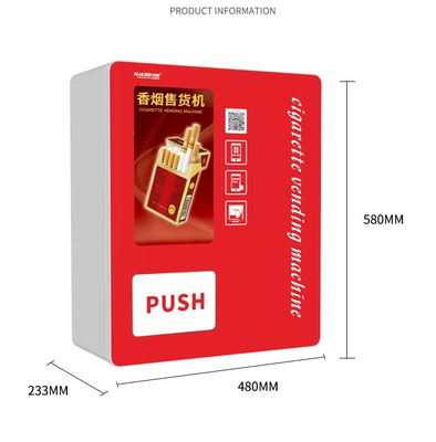 Kondom-Papierzigarette an der Wand befestigter Mini Vending Machine