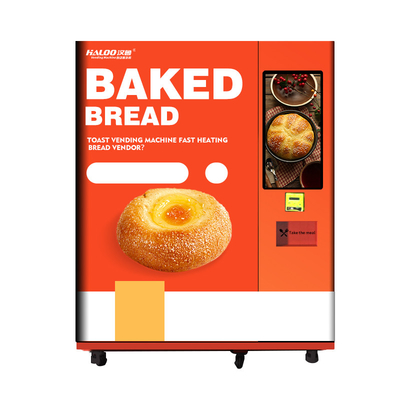 CER bestätigte automatisiertes gebackenes Netz des Brot-Automaten-4G Wifi