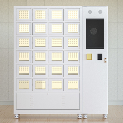 Europäischer Standardexport-abkühlender Schließfach-Automat mit Abkühlung Kreditkartenleser-And 4℃