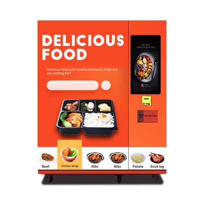 Touch Screen kühlte gefrorener Fleisch-Automat -18℃ Fleisch-Automaten