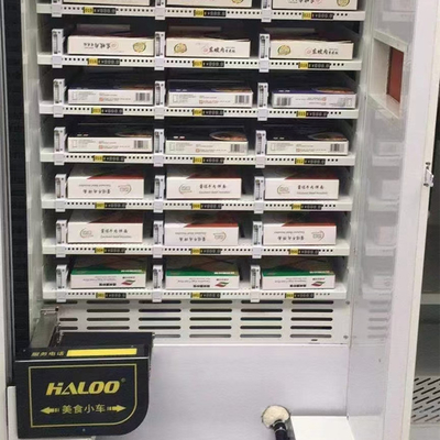 Mahlzeit-Automat der große Kapazitäts-warmen Küche mit Kühlschrank und Microwellenheizung