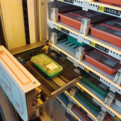 Mahlzeit-Automat der große Kapazitäts-warmen Küche mit Kühlschrank und Microwellenheizung