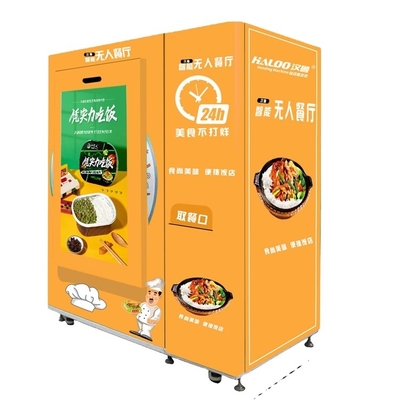 Automatischer Tiefkühlkost-Automat mit Mikrowelle für Kasten Bento