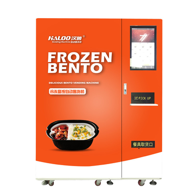 Automatischer Tiefkühlkost-Automat mit Mikrowelle für Kasten Bento