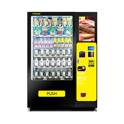 Kombinierte Nahrungsmittel-und Getränk-Automaten, Kartenleser Vending Machine