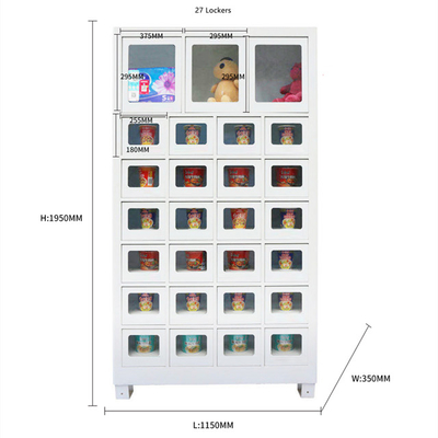 Touch Screen macht intelligenter Schließfach-Automat für Imbiss-Nahrung Spielwaren-Kerze ein