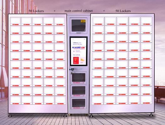 Netz-ungekühlter Schließfach-Automaten-Kombinations-Automat Wifi 4G
