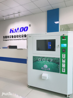 Ball-Zufuhr-Golf Club-Automat der Kapazitäts-10000pcs mit 22 dem Zoll-Anzeigen-Schirm