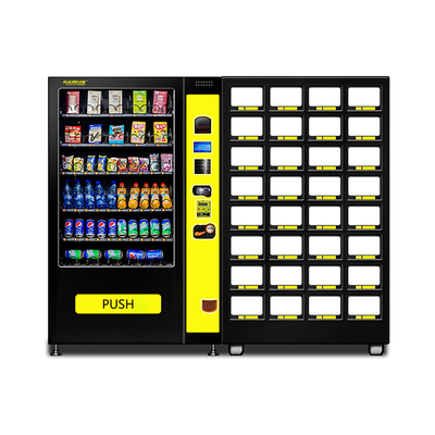 24 Stunden Imbiss und Getränk-kombinierter Automat für Einkaufszentrum