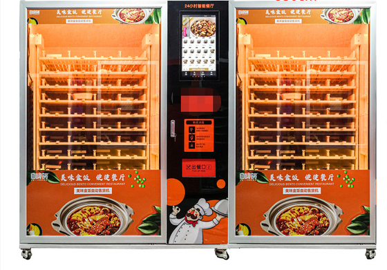 Mikrowellen-Automat für warme Nahrungsmittelerhitzten Automaten