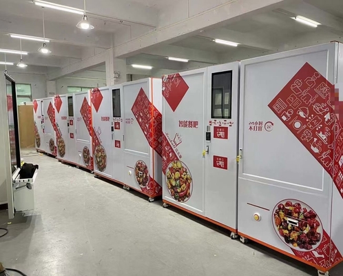 Scheiben-Pizza-Automat mit Zertifikat CER Netz 4G Wifi