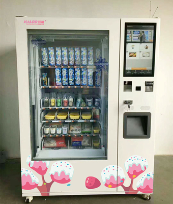 21,5 Touch Screen gefrorener Festlichkeits-Eiscreme-Automaten-Gefrierschrank-Eiscreme-Automat