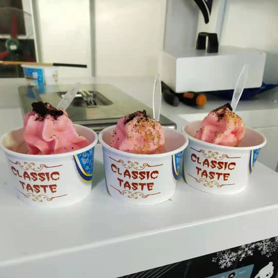 Unmenschlich gemacht 24 Stunden Selbstbedienungs-Softeis-Automaten-automatische Roboter-Eiscreme-Automat