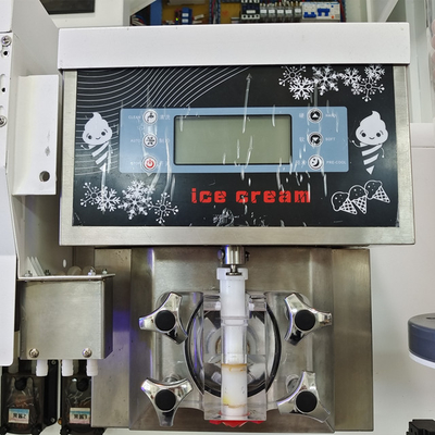 Unmenschlich gemacht 24 Stunden Selbstbedienungs-Softeis-Automaten-automatische Roboter-Eiscreme-Automat