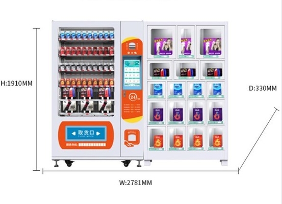 Soem-ODM-Automat für Schönheits-Produkte mit 18 Schließfächern