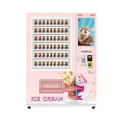 21,5 Touch Screen gefrorener Festlichkeits-Eiscreme-Automaten-Gefrierschrank-Eiscreme-Automat
